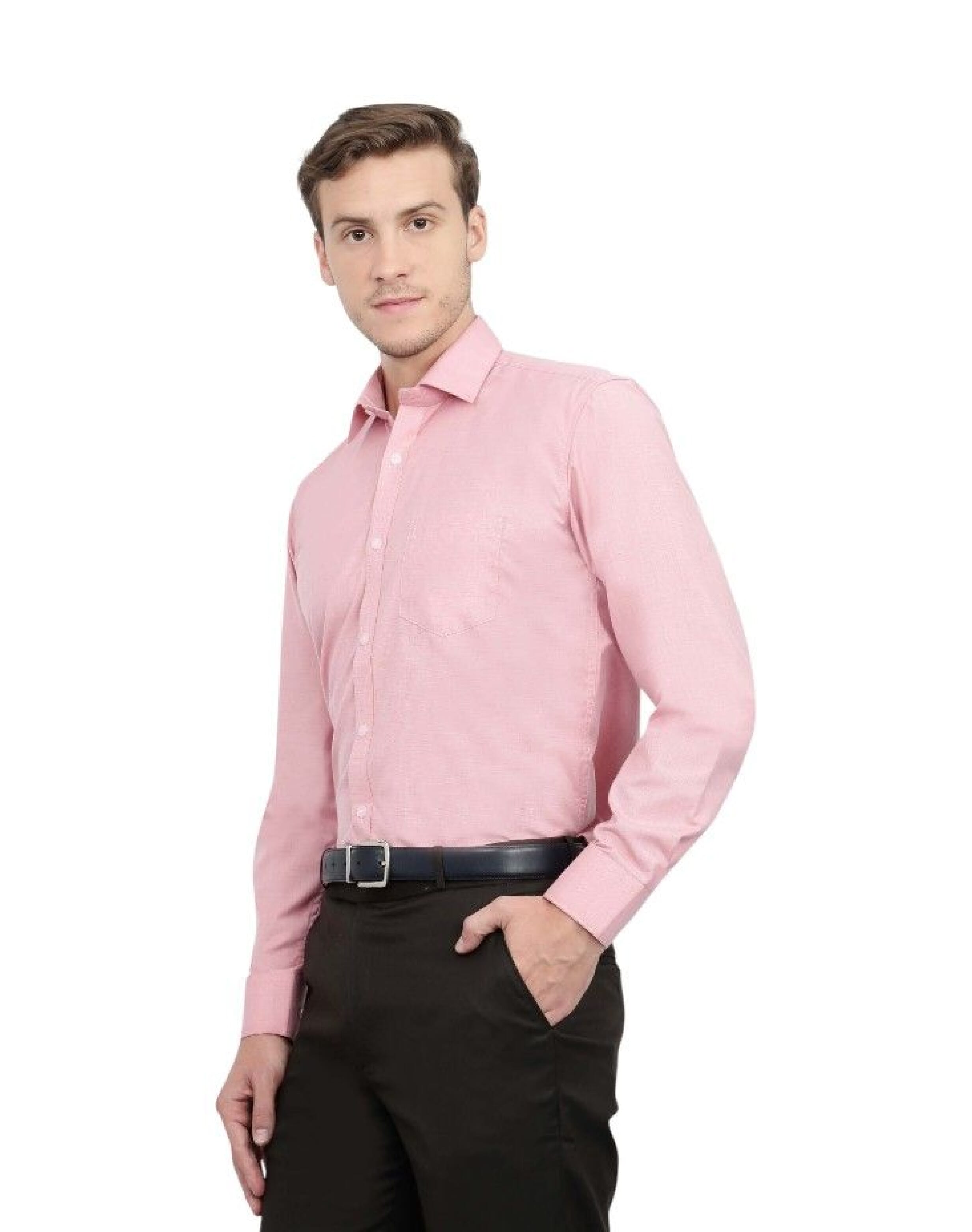 Scott Formal Shirt- Pink